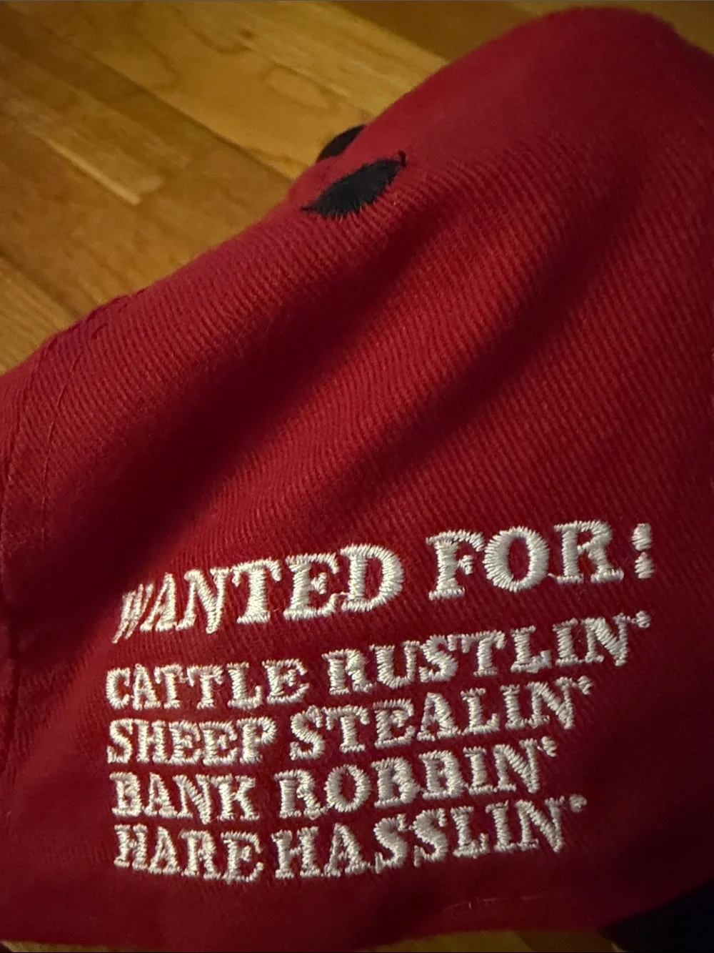 Warner Bros. Red and Black Yosemite Sam Wanted Kids Hat